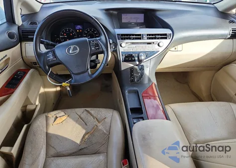 2010 Lexus Rx 350 из США, поврежденный, VIN 2T2BK1BA8AC002399